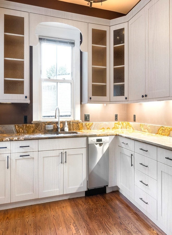 Homease White Wood Grain Contact Paper 24 x 196 in, Self-Adhesive Wallpaper Peel and Stick Removable Decorative Wall Covering Vinyl Film for Shelf Liner Furniture Kitchen Cabinet Countertop Drawer - Image 5